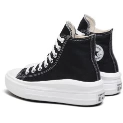Sneakers Converse Ctas Move Hi 568497C Black/Natural Ivory/White 8 Sneakers Converse Ctas Move Hi 568497C Black/Natural Ivory/White -Sneakers Urbaines Authentiques sneakers converse ctas move hi 568497c black natural ivory white 2