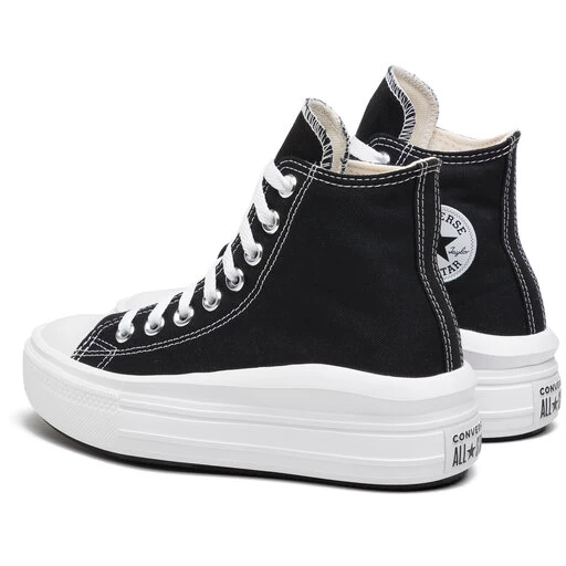Sneakers Converse Ctas Move Hi 568497C Black/Natural Ivory/White 3 Sneakers Converse Ctas Move Hi 568497C Black/Natural Ivory/White – Image 3