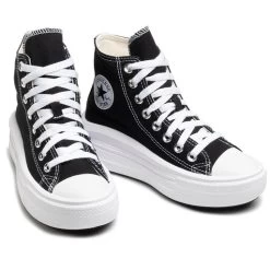 Sneakers Converse Ctas Move Hi 568497C Black/Natural Ivory/White 10 Sneakers Converse Ctas Move Hi 568497C Black/Natural Ivory/White -Sneakers Urbaines Authentiques sneakers converse ctas move hi 568497c black natural ivory white 4
