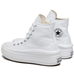 Sneakers Converse Ctas Move Hi 568498C White/Natural Ivory/Black 8 Sneakers Converse Ctas Move Hi 568498C White/Natural Ivory/Black -Sneakers Urbaines Authentiques sneakers converse ctas move hi 568498c white natural ivory black 2