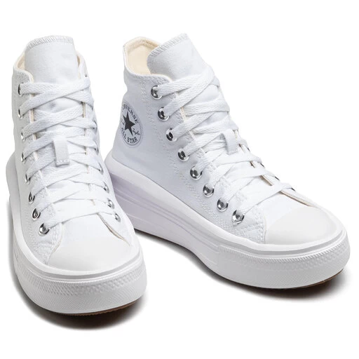 Sneakers Converse Ctas Move Hi 568498C White/Natural Ivory/Black 5 Sneakers Converse Ctas Move Hi 568498C White/Natural Ivory/Black – Image 5