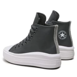 Sneakers Converse Ctas Move Hi A01344C Iron Grey/White -Sneakers Urbaines Authentiques sneakers converse ctas move hi a01344c iron grey white 2