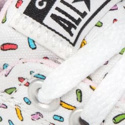 Sneakers Converse Ctas Street Ox A00667C White/Pink Foam/Black -Sneakers Urbaines Authentiques sneakers converse ctas street ox a00667c white pink foam black 5