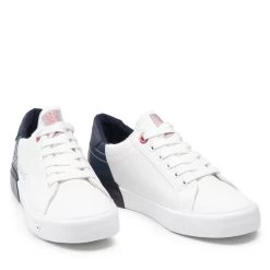 Sneakers Cross Jeans EE2R4018C White/Navy 10 Sneakers Cross Jeans EE2R4018C White/Navy -Sneakers Urbaines Authentiques sneakers cross jeans ee2r4018c white navy 4