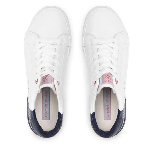 Sneakers Cross Jeans EE2R4018C White/Navy 6 Sneakers Cross Jeans EE2R4018C White/Navy – Image 6