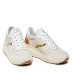 Sneakers Cycleur De Luxe Valetta CDLW221334 Angora/White/Gold 10 Sneakers Cycleur De Luxe Valetta CDLW221334 Angora/White/Gold -Sneakers Urbaines Authentiques sneakers cycleur de luxe valetta cdlw221334 angora white gold 4