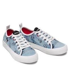 Sneakers Desigual Alpha Mickey Denim 22SSKD03 5006 -Sneakers Urbaines Authentiques sneakers desigual alpha mickey denim 22sskd03 5006 5