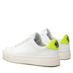 Sneakers DKNY Chambers-lace Up S K4146126 Wht/Zest -Sneakers Urbaines Authentiques sneakers dkny chambers lace up s k4146126 wht zest 2