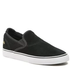 Sneakers Emerica Wino G6 Slip-On Youth 6301000024 Black/White/Gold 715