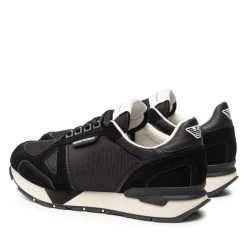 Sneakers Emporio Armani X4X544 XM727 A083 Black/Black/Black -Sneakers Urbaines Authentiques sneakers emporio armani x4x544 xm727 a083 black black black 2