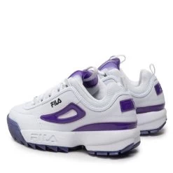 Sneakers Fila Disruptor T Teens FFT0050.13155 White/Prism Violet 7 Sneakers Fila Disruptor T Teens FFT0050.13155 White/Prism Violet -Sneakers Urbaines Authentiques sneakers fila disruptor t teens fft0050 13155 white prism violet 2