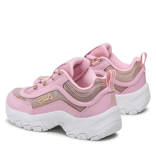 Sneakers Fila Strada F Low Kids FFK0015.40036 Silver Pink 3 Sneakers Fila Strada F Low Kids FFK0015.40036 Silver Pink – Image 3