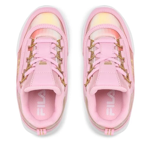 Sneakers Fila Strada F Low Kids FFK0015.40036 Silver Pink 5 Sneakers Fila Strada F Low Kids FFK0015.40036 Silver Pink – Image 5