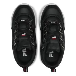 Sneakers Fila Strada Low Kids 1010781.25Y Black -Sneakers Urbaines Authentiques sneakers fila strada low kids 1010781 25y black 5