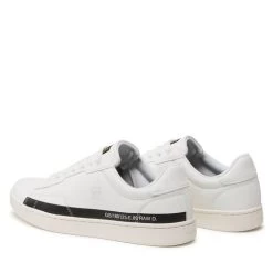 Sneakers G-Star Raw Cadet Lea Lgo M 2312 2523 Wht-Blk 1909 -Sneakers Urbaines Authentiques sneakers g star raw cadet lea lgo m 2312 2523 wht blk 1909 2