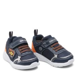 Sneakers Geox B Sprintye B.B B254UB 0BC14 C0820 M Navy/Orange -Sneakers Urbaines Authentiques sneakers geox b sprintye b b b254ub 0bc14 c0820 m navy orange 4