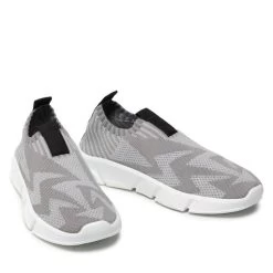 Sneakers Geox J Aril B. A J25DMA 0006K C0043 Grey/Black -Sneakers Urbaines Authentiques sneakers geox j aril b a j25dma 0006k c0043 grey black 4