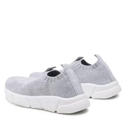 Sneakers Geox J Aril G. E J25DLE 0007Q C1007 Silver -Sneakers Urbaines Authentiques sneakers geox j aril g e j25dle 0007q c1007 silver 2