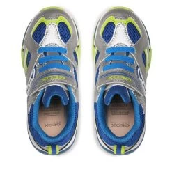 Sneakers Geox J Bayonyc B. A J16FEA 05014 C0574 S Silver/Royal -Sneakers Urbaines Authentiques sneakers geox j bayonyc b a j16fea 05014 c0574 s silver royal 4