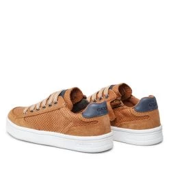 Sneakers Geox J Djrock B. B J255VB 0CL22 C6176 M Cognac/Navy -Sneakers Urbaines Authentiques sneakers geox j djrock b b j255vb 0cl22 c6176 m cognac navy 2