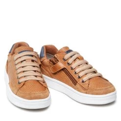 Sneakers Geox J Djrock B. B J255VB 0CL22 C6176 M Cognac/Navy -Sneakers Urbaines Authentiques sneakers geox j djrock b b j255vb 0cl22 c6176 m cognac navy 4
