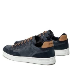 Sneakers Geox J Djrock B. B J255VB 0CL22 CF46N S Navy/Cognac -Sneakers Urbaines Authentiques sneakers geox j djrock b b j255vb 0cl22 cf46n s navy cognac 2