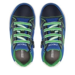 Sneakers Geox J Gisli Boy J155CD010FEC4165 M Royal/Green -Sneakers Urbaines Authentiques sneakers geox j gisli boy j155cd010fec4165 m royal green 4