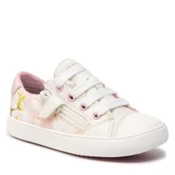 Sneakers Geox J Gisli G.B J024NB 0AW54 C0814 M White/Lt Pink