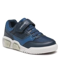 Sneakers Geox J Illuminus Boy J35GVB0BU11C0700 S Navy/Avio