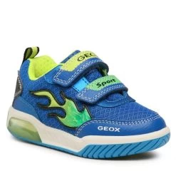 Sneakers Geox J Inek B. B J359CB 014BU C4344 M Royal/Lime