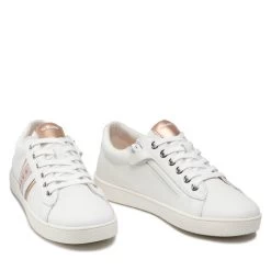 Sneakers Geox J Kathe G. F J16EUF 00085 C1Z8W S White/Lt Rose -Sneakers Urbaines Authentiques sneakers geox j kathe g f j16euf 00085 c1z8w s white lt rose 4