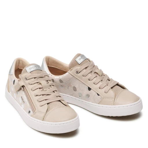 Sneakers Geox J Kilwi G. B J02D5B 007BC C0475 D Beige/Silver 5 Sneakers Geox J Kilwi G. B J02D5B 007BC C0475 D Beige/Silver – Image 5