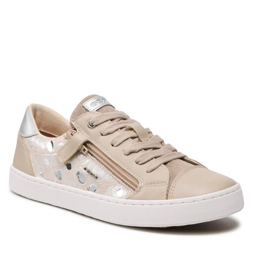 Sneakers Geox J Kilwi G. B J02D5B 007BC C0475 D Beige/Silver 1 Sneakers Geox J Kilwi G. B J02D5B 007BC C0475 D Beige/Silver