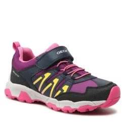 Sneakers Geox J Magnetar G.B Abx A J264LA 0CEFU CF48H D Navy/Dk Purple