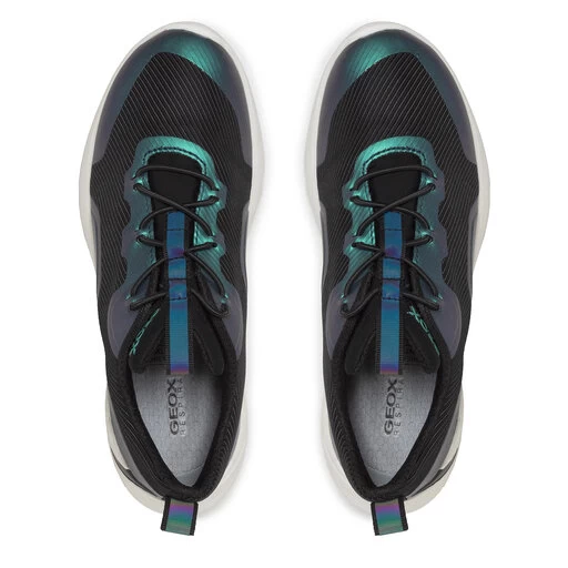Sneakers Geox J Playkix B. A J04DDA 011BC C9B0J D Black/Iridescent 6 Sneakers Geox J Playkix B. A J04DDA 011BC C9B0J D Black/Iridescent – Image 6