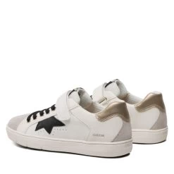 Sneakers Geox J Silenex G. A J35DWA 08554 C0588 D White/Platinum -Sneakers Urbaines Authentiques sneakers geox j silenex g a j35dwa 08554 c0588 d white platinum 2