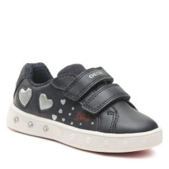 Sneakers Geox J Skylin Girl J358WA054ASC0673 M Navy/Silver