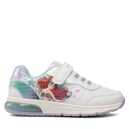 Sneakers Geox J Spaceclub G. A J358VA 011BC C0817 D White/Watersea 2 Sneakers Geox J Spaceclub G. A J358VA 011BC C0817 D White/Watersea – Image 2