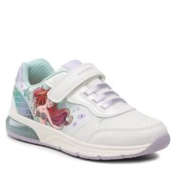 Sneakers Geox J Spaceclub G. A J358VA 011BC C0817 D White/Watersea