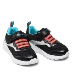 Sneakers Geox J Sprintye B. C J25GBC 014CE C0039 M Black/Silver -Sneakers Urbaines Authentiques sneakers geox j sprintye b c j25gbc 014ce c0039 m black silver 4