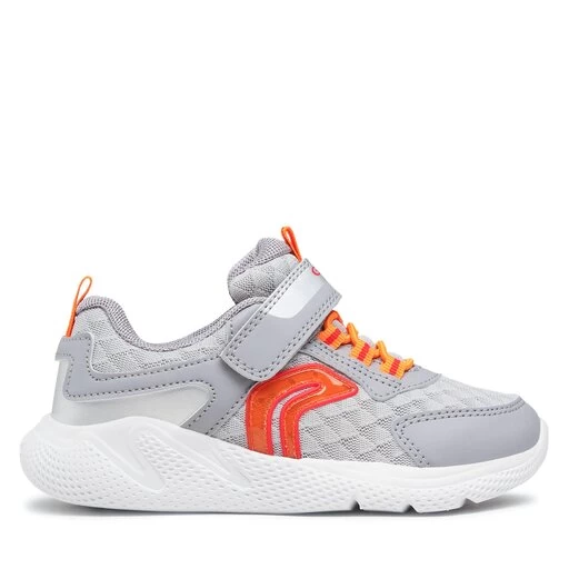 Sneakers Geox J Sprintye Boy J25GBB014CEC0036 S Grey/Orange 2 Sneakers Geox J Sprintye Boy J25GBB014CEC0036 S Grey/Orange – Image 2
