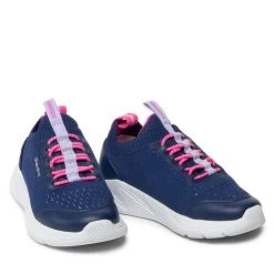 Sneakers Geox J Sprintye G. B J25FWB 0006K C4268 M Navy/Fuchsia -Sneakers Urbaines Authentiques sneakers geox j sprintye g b j25fwb 0006k c4268 m navy fuchsia 4