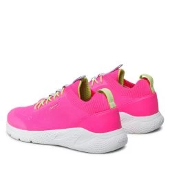 Sneakers Geox J Sprintye G. B J25FWB 0006K C8033 D Fluo Fuchsia -Sneakers Urbaines Authentiques sneakers geox j sprintye g b j25fwb 0006k c8033 d fluo fuchsia 2