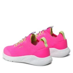 Sneakers Geox J Sprintye G. B J25FWB 0006K C8033 S Fluo Fuchsia -Sneakers Urbaines Authentiques sneakers geox j sprintye g b j25fwb 0006k c8033 s fluo fuchsia 2
