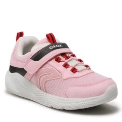 Sneakers Geox J Sprintye Girl J25FWC01454C8T9B D Lt Pink/Black