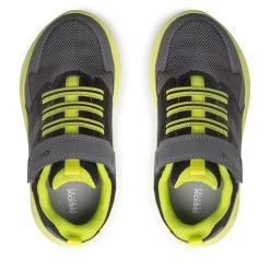 Sneakers Geox J Sprintye J26GBA 0CEFU C1267 S Dk Grey/Lime -Sneakers Urbaines Authentiques sneakers geox j sprintye j26gba 0cefu c1267 s dk grey lime 4