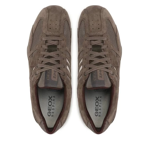 Sneakers Geox Uomo Snake U4207K02214C6029 Taupe 5 Sneakers Geox Uomo Snake U4207K02214C6029 Taupe – Image 5