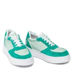 Sneakers Guess Af1 FJ5GAF LEA12 TURQU -Sneakers Urbaines Authentiques sneakers guess af1 fj5gaf lea12 turqu 4