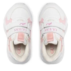 Sneakers Guess Baby Noel FT5BAN ELE12 WHITE -Sneakers Urbaines Authentiques sneakers guess baby noel ft5ban ele12 white 5