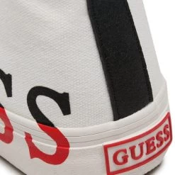 Sneakers Guess New Winners Mid FM6NWM FAB12 WHITE -Sneakers Urbaines Authentiques sneakers guess new winners mid fm6nwm fab12 white 4